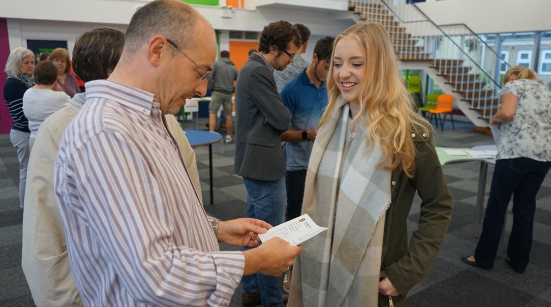 GCSE results day - August 2016