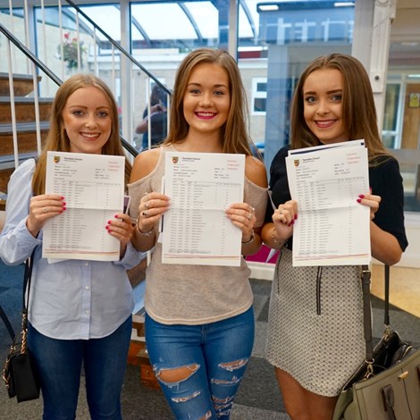 GCSE results day - August 2016