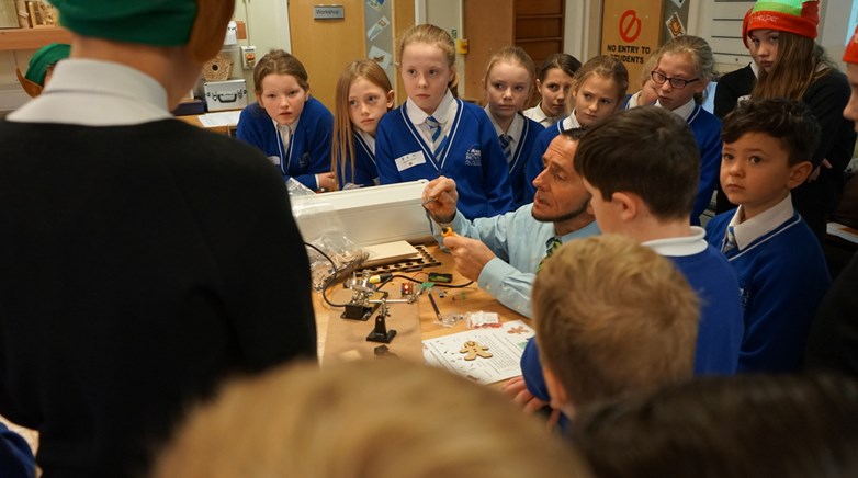 Browney pupils visit Teesdale School