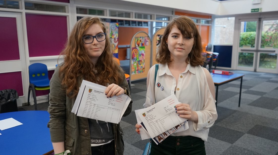 GCSE results day - August 2016